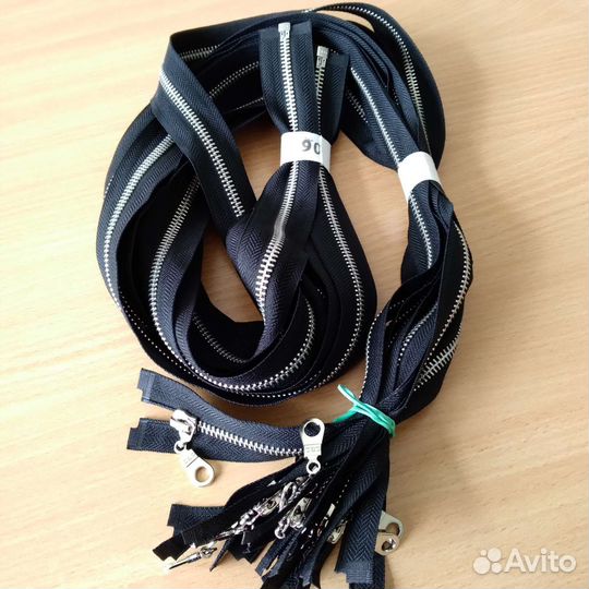 Молния металлическая #5 серебро