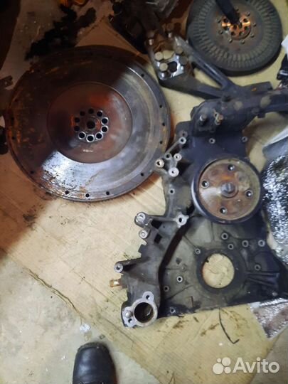 Двигатель в разборе ман D2876LF12