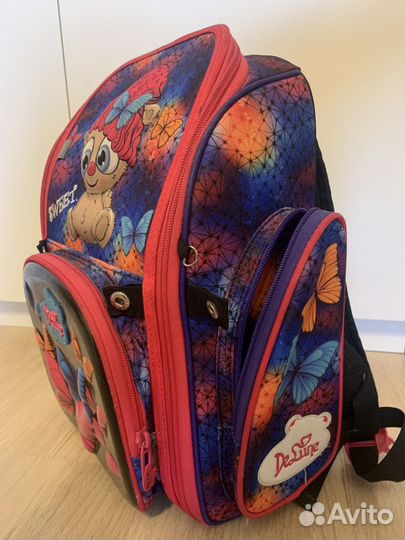 Рюкзак для девочки школьный DeLune