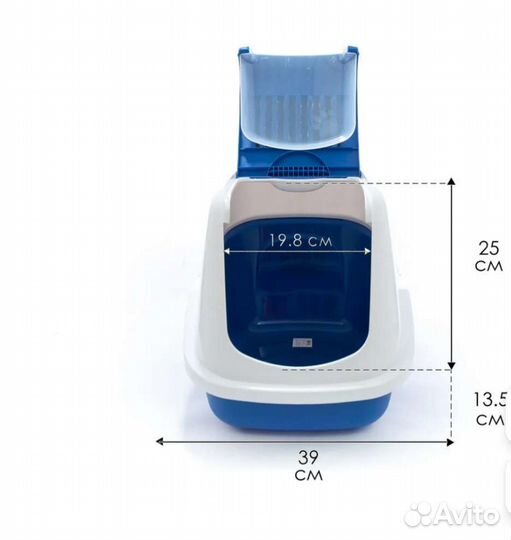 Туалет- домик для кошек б/у