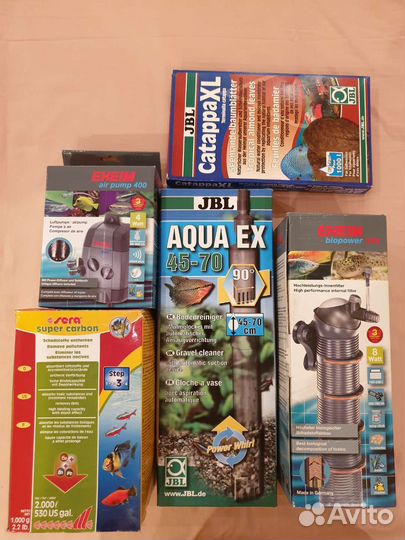 Товары для аквариума Eheim, Dennerle, JBL и др