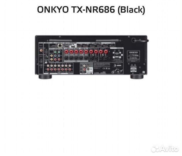 Ресивер onkyo TX-NR686 (Black)