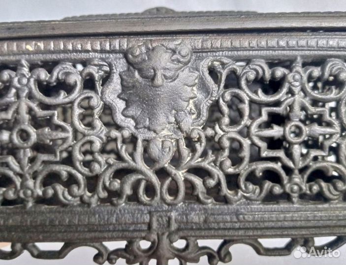 Кусинское чугунное литьё. Шкатулка СССР