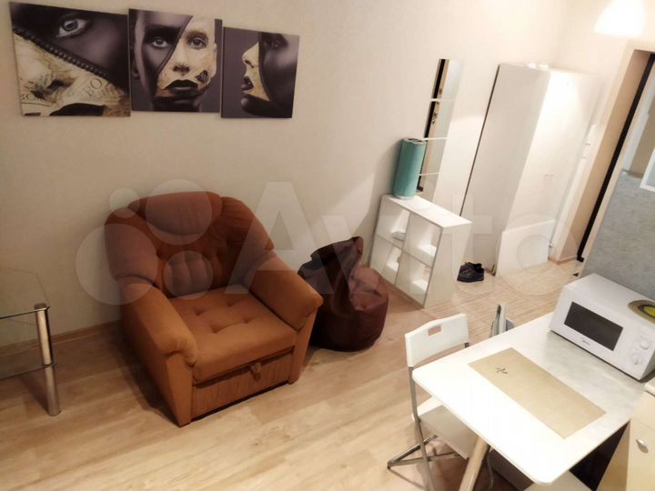 Квартира-студия, 21,4 м², 3/9 эт.