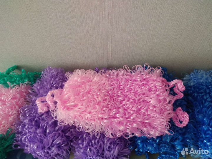 Мочалка ручной работы