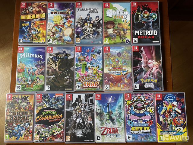 Игры для Nintendo Switch купить в Москве | Электроника | Авито