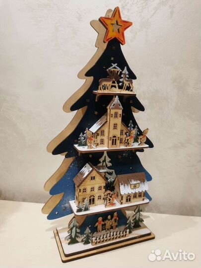 Новогодний ночник ёлка LED, новый