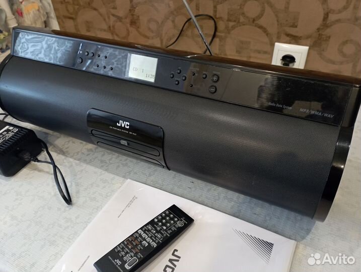 Портативная стерео система JVC rd- ha3 b