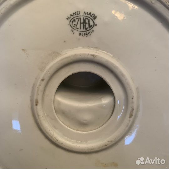 Пепельница гжель