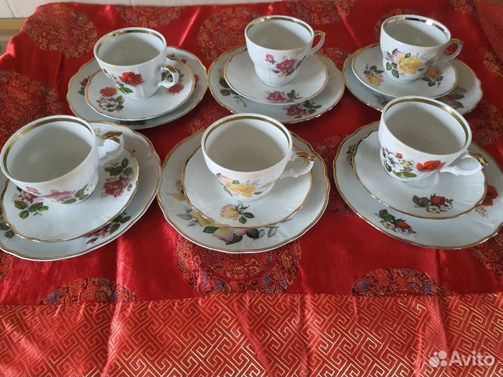 Сервиз чайный, немецкий, Bavaria, Wunsiedel