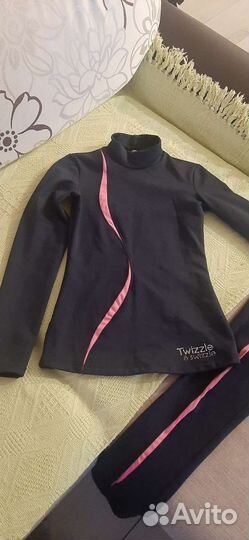 Костюм для фигурного катания, рост 158