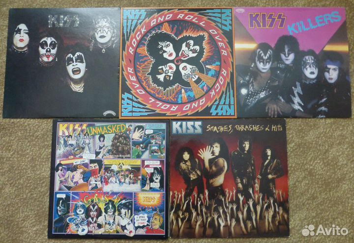 Kiss винилы LP Japan, Germany Оригиналы
