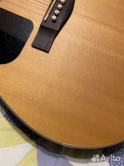 Акустическая гитара Fender acoustics CD100ce L/H