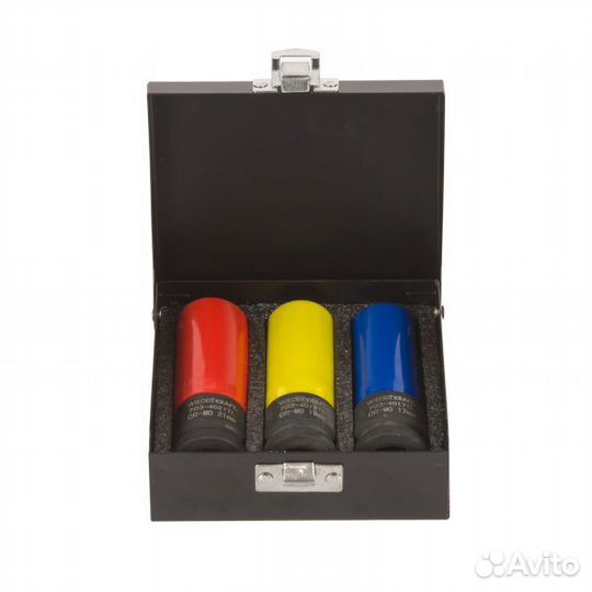 Набор (шиномонтаж) головок ударных для литых диско