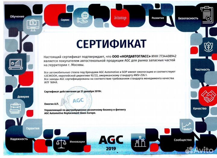 Лобовое стекло Киа Рио