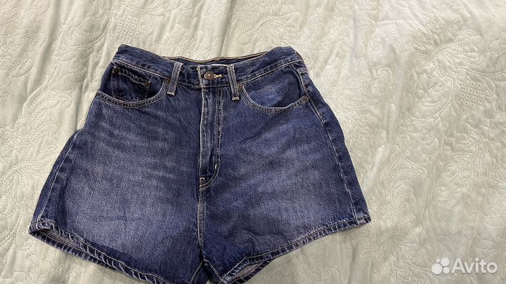 Джинсовые шорты levis premium