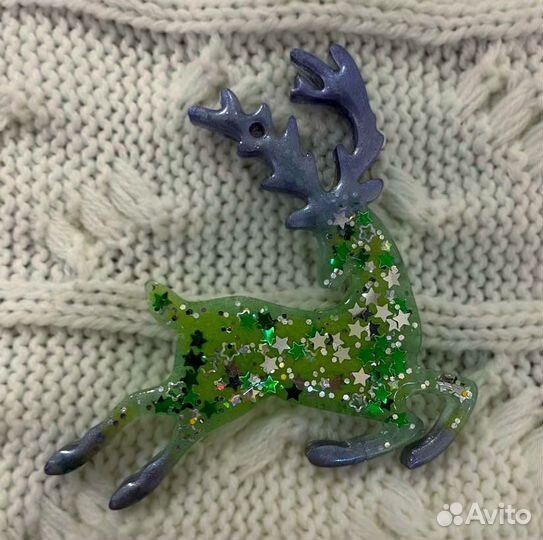 Елочная игрушка олень