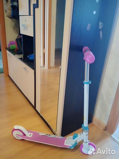 Самокат детский двухколесный для девочки