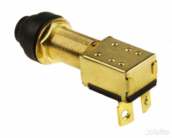 Кнопка с резиновым колпачком без фиксатора AES1217