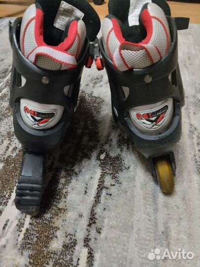 Ролики раздвижные размер 35-38