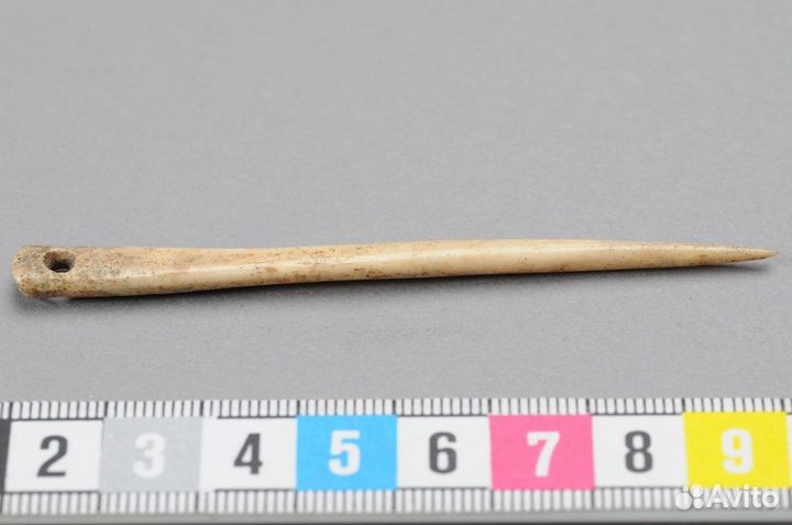 Костяные иглы для вязания в технике Осло Стич