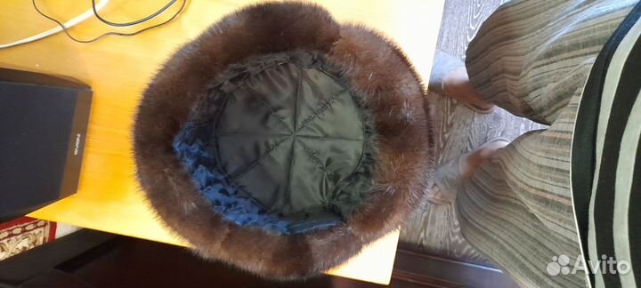 Норковая шапка мужская