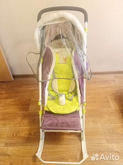 Санки-коляска ника disney baby 2