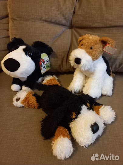 Разные фирменные мягкие игрушки