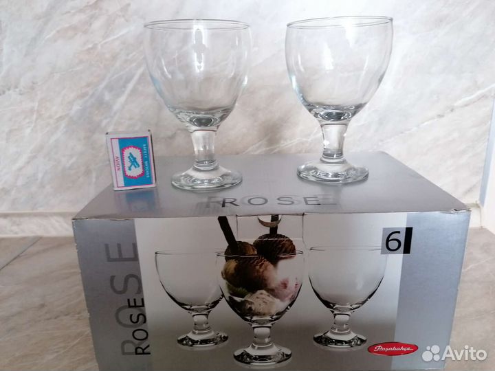 Бокалы креманки