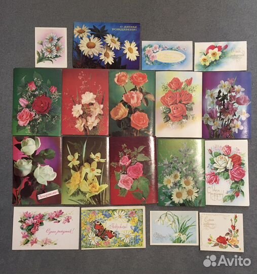 Открытки СССР 1980-1991г