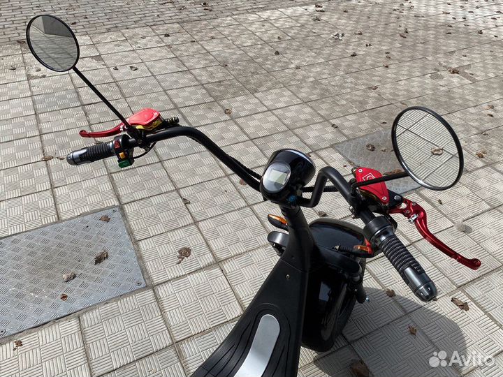 Электроскутер Citycoco x7pro trike трицикл