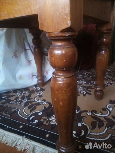 Стол обеденный овальный раздвижной