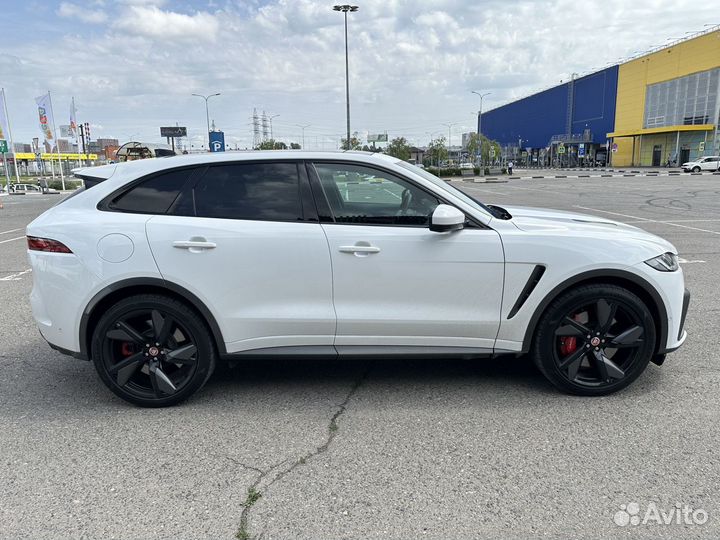 Jaguar F-Pace 5.0 AT, 2021, 10 000 км