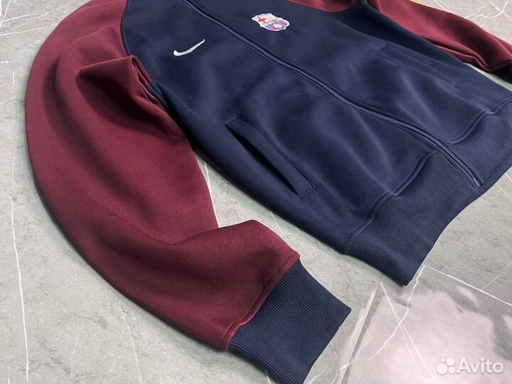 Кофта на замке Nike Barcelona