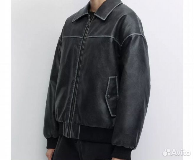 Кожаная куртка befree