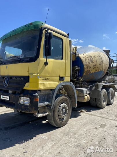 Автобетоносмеситель Mercedes-Benz Actros 3332, 2007