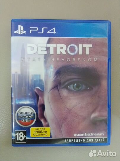 Detroit Стать Человеком игровой диск для PS4