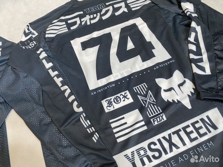 Джерси Fox Racing 74 Black edition