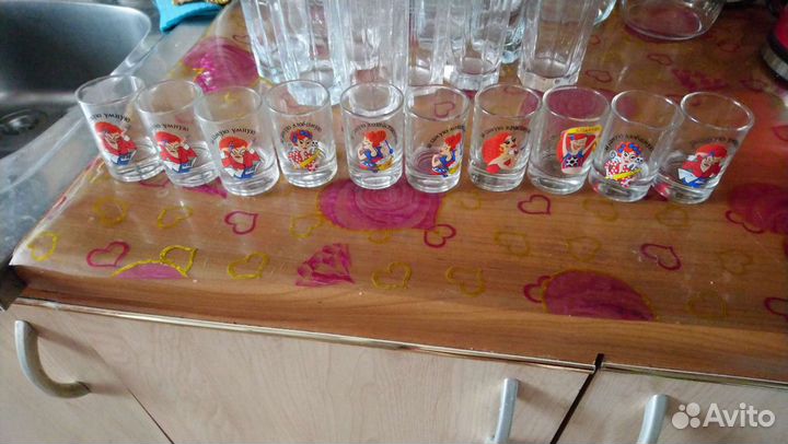 Рюмка и бакалы