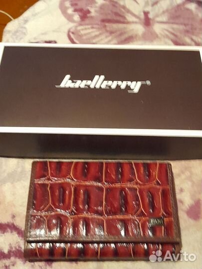 Портмоне женское кожа