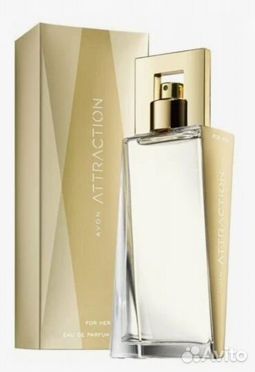 Туалетная вода женская и мужская Attraction avon