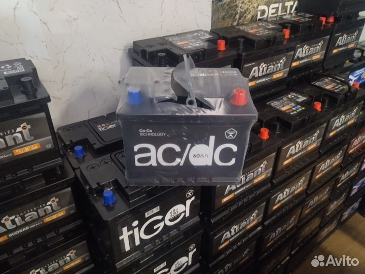 Аккумулятор для Пежо Ситроен 60ач