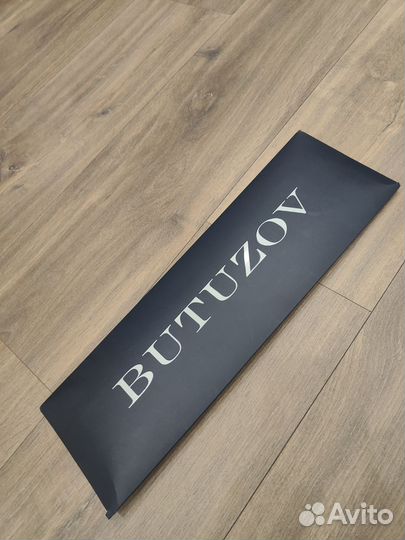 Галстук мужской черный