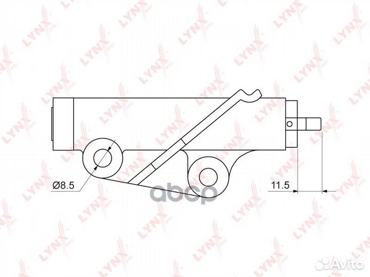Натяжитель ремня грм MMC 4G93 galant 1.8 (EA1A