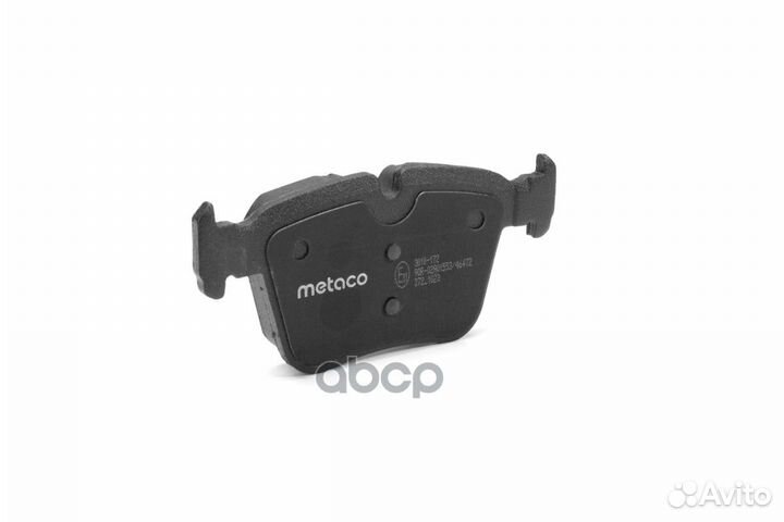 Колодки тормозные MB W205 13- задн. 3010172 metaco