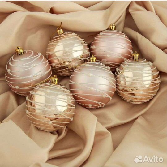 Елочные игрушки шары