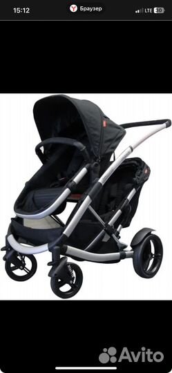 Коляска-трансформер для двойни Phil and Teds