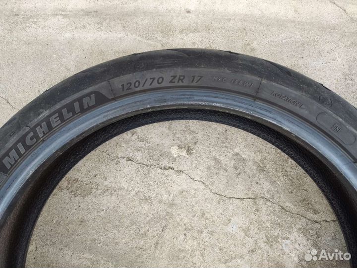 Моторезина Michelin 120/70 ZR 17 и 190/70 ZR 17
