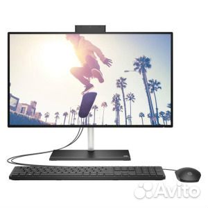 Моноблок HP Bundle AIO 24-CB1022NH, 23.8, 8Гб/256Г