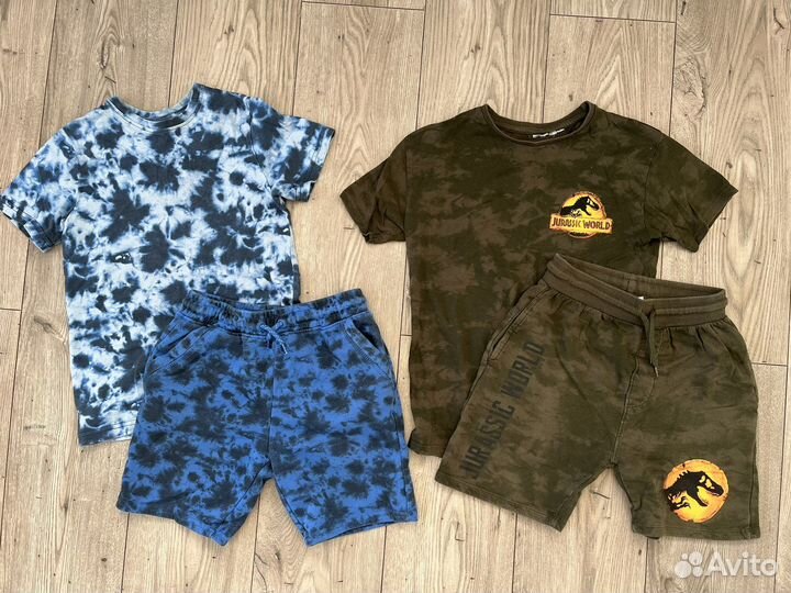 Костюм шорты +Футболка 128/134 пакетом